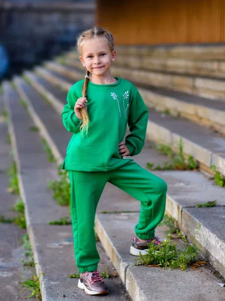 Дитячий Спортивний костюм ODWEEK зелений