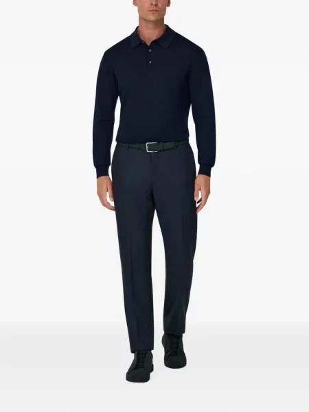 Polo Boggi Milano από μαλλί merino μπλε