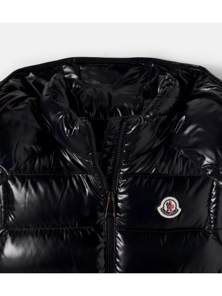 Pūkinė liemenė Moncler Enfant juoda