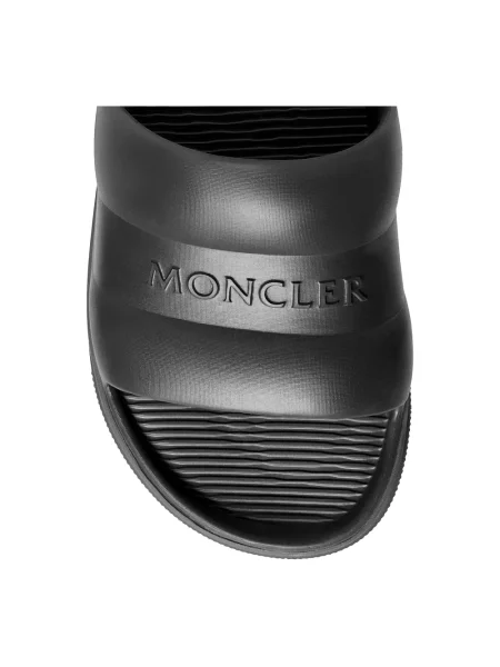 Klapki Moncler czarne