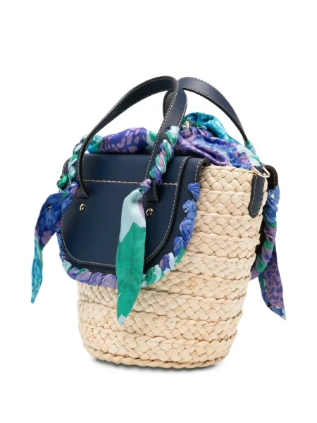 Geantă shopper Cuba Lab cu model floral