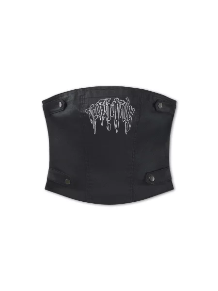 Ed Hardy Top negru alb