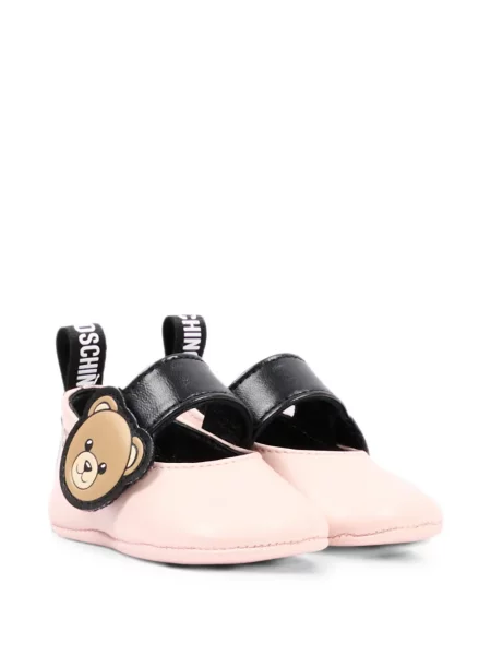 Balerinki dziecięce Moschino różowe