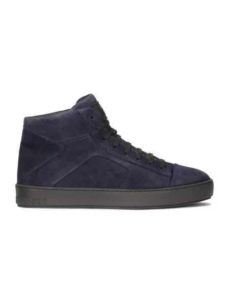 Sneakersy Kazar zamszowe niebieskie