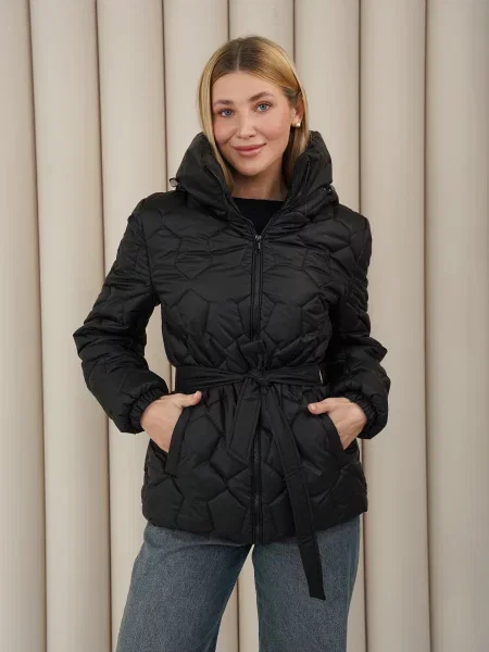 Демісезонна куртка UVENTUM чорний