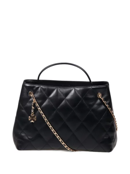 Geantă shopper Tory Burch negru