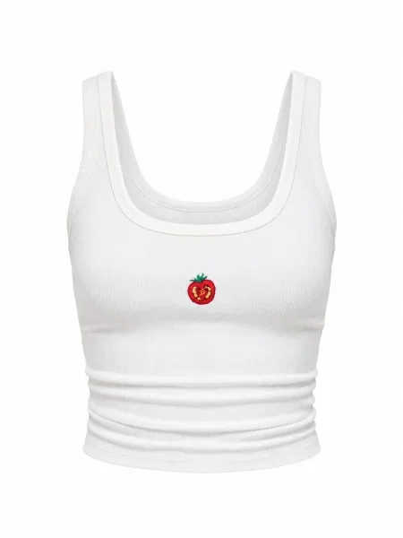 Grimelange Top Tanktops & Camis' bijela