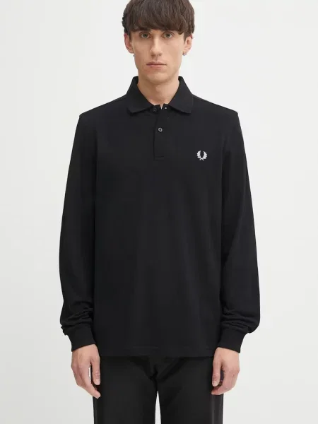 T-shirty i Pola Fred Perry czarne