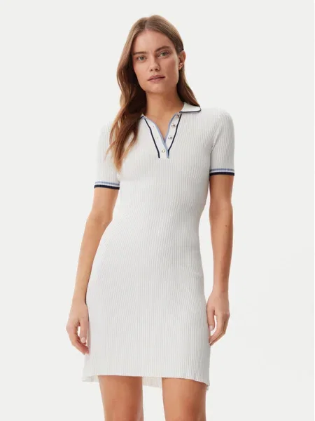 Guess Rochie tricotată alb