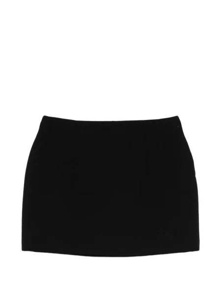 Fusta mini Wardrobe.nyc negru