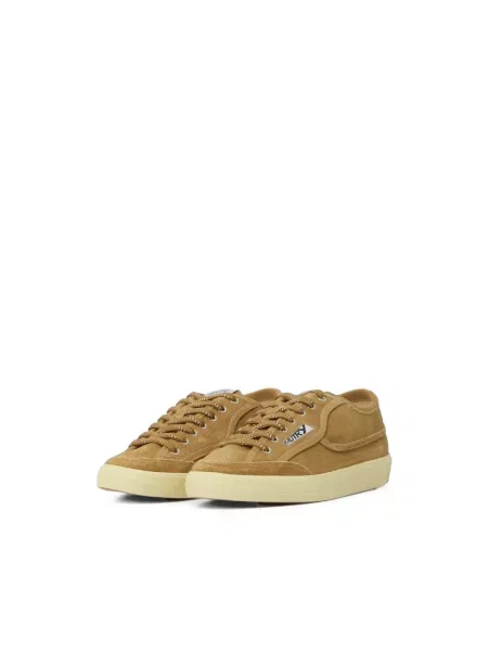 Sneakersy Autry zamszowe beżowe