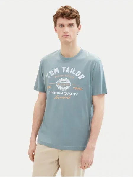 T-Shirt Tom Tailor γκρι
