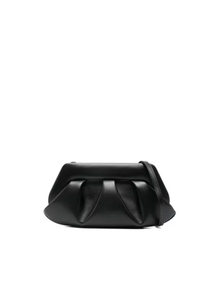 Kopertówka Themoirè z falbankami czarna