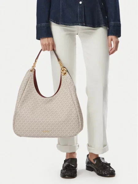 MICHAEL Michael Kors Rankinė Kreminė smėlinė