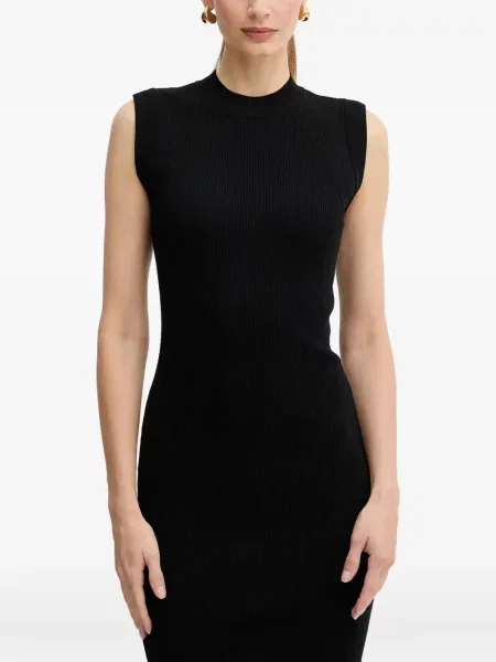 Rochie midi Morgan tricotate negru