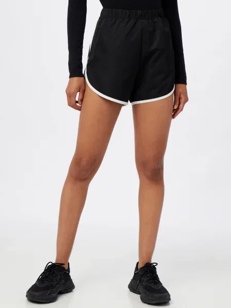 NU-IN Pantaloni negru alb