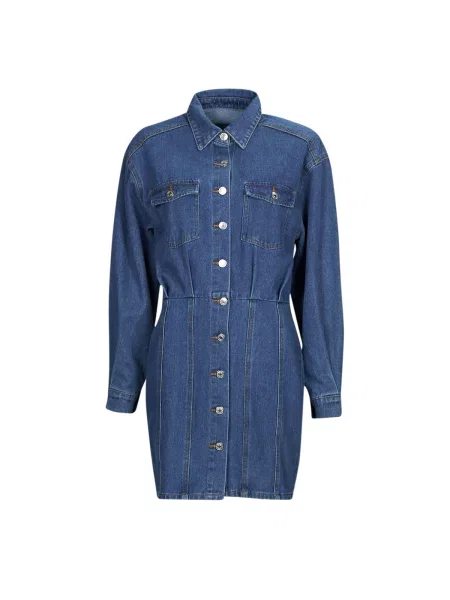 Mini obleka Betty London modra