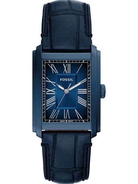 Fossil ceas pentru bărbați Carraway albastru