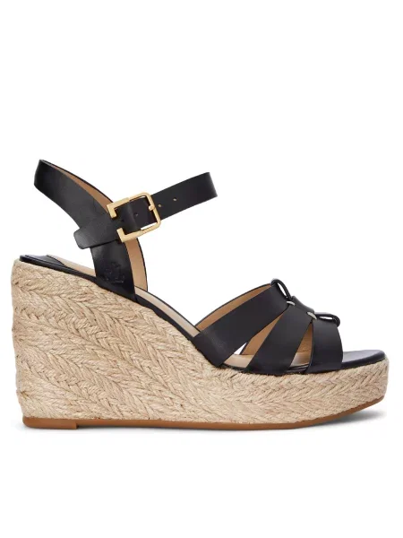 Sandali Lauren Ralph Lauren črna