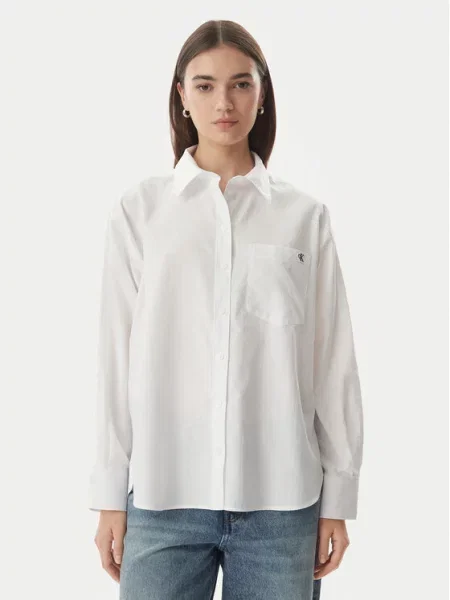 Calvin Klein Jeans Marškiniai balta