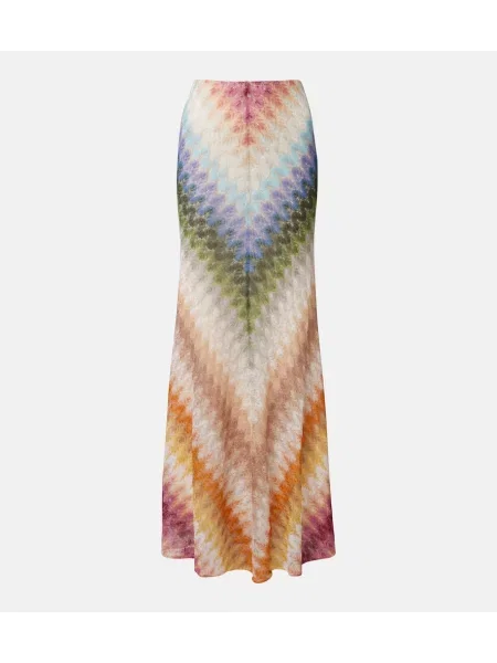 Fusta maxi Missoni tricotate