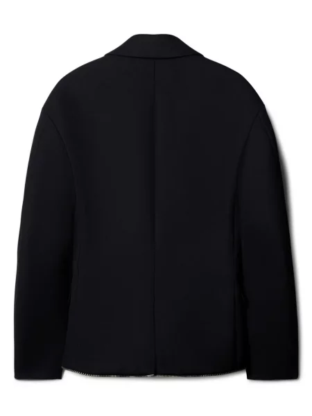 Vilnonis švarkas Off-white balta
