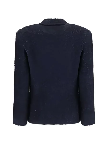 Flitteres buklé zakó Giorgio Armani kék