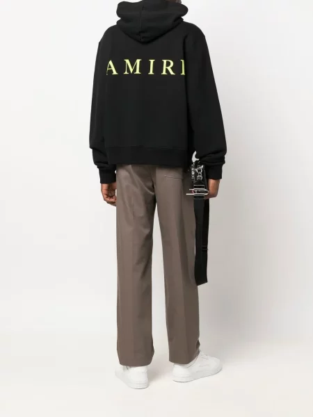 Hoodie Amiri με σχέδιο μαύρο