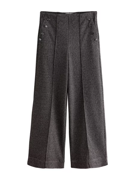 Next Pantaloni cu dungă gri negru