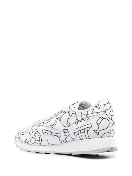 Sneakerși Reebok clasici alb