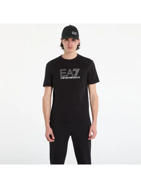 Tričko Emporio Armani Train Visibility T-Shirt Black L černé