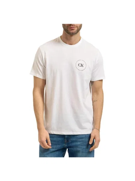 Tricou Calvin Klein Jeans alb