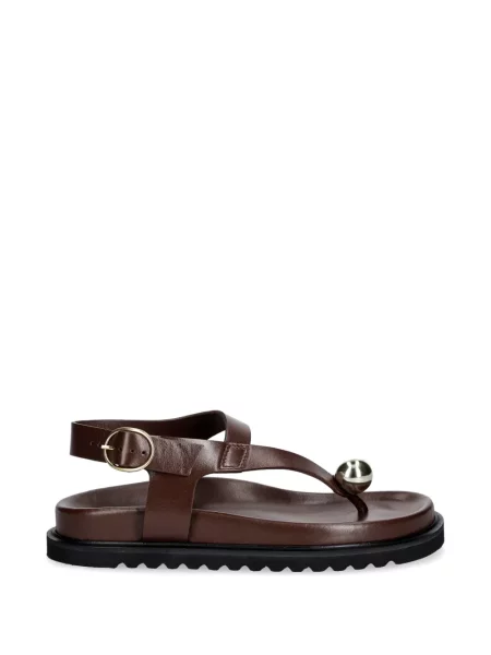 Sandale Souliers Martinez fără toc maro