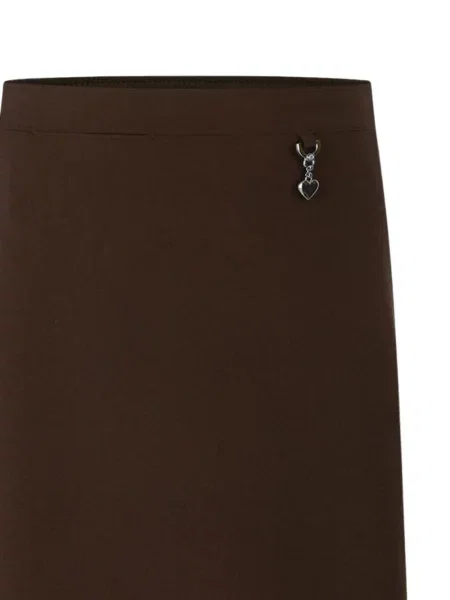 Dětské sukně Zeco Schoolwear hnědé