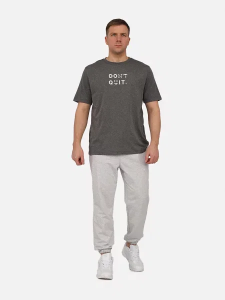 Футболка YUKI темно-сірий сіра