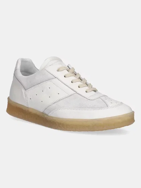 Kožené tenisky Maison Margiela biela