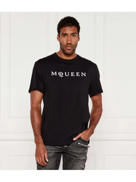 Alexander McQueen Póló fekete