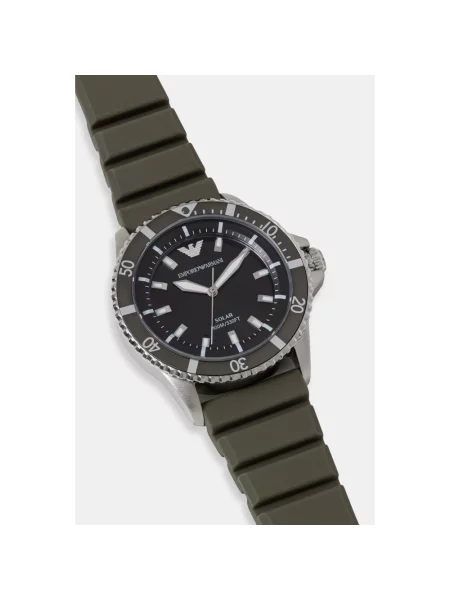 Emporio Armani zegarek sportowy zielony