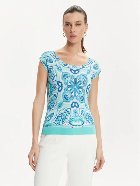 Luisa Spagnoli Bluză Crotone albastru