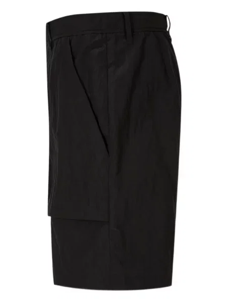 Pantaloni scurți Studio Tomboy cu cataramă negru