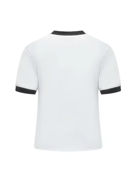 Krótka koszulka Msgm biała