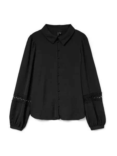 VERO MODA Bluză VMALVA' negru