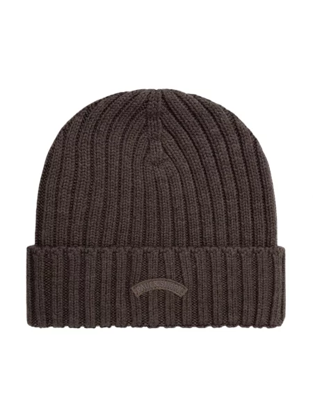 Paul&Shark czapka beanie wełniana brązowa