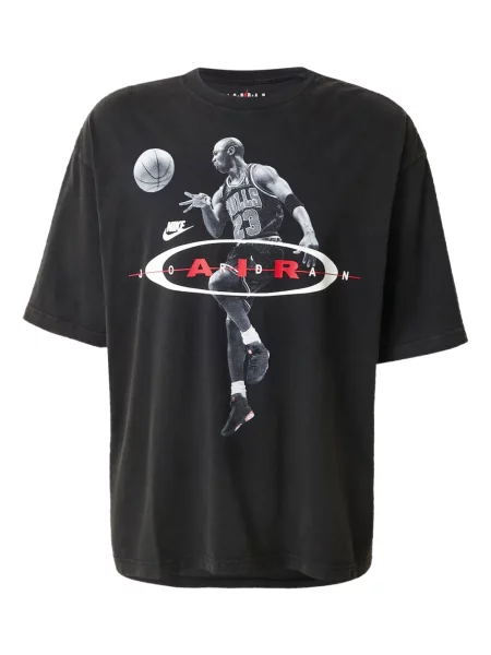 Tricou Jordan cu imagine negru