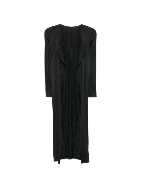 Kaput Pleats Please Issey Miyake crna