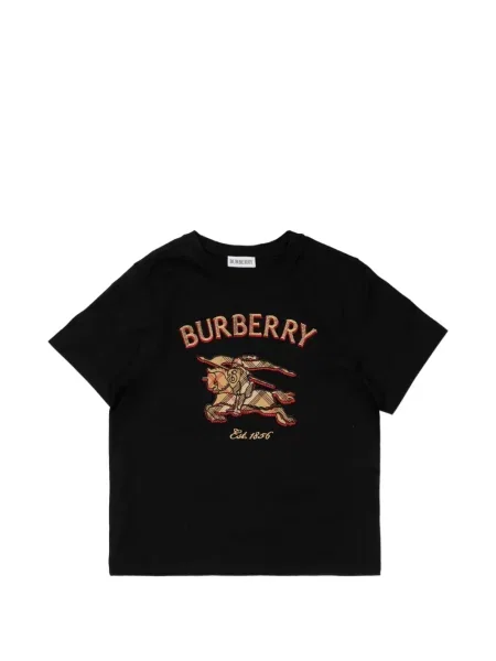 Koszulka dziecięca Burberry czarna