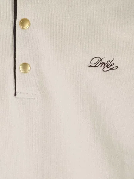 Polo Drôle De Monsieur με κέντημα