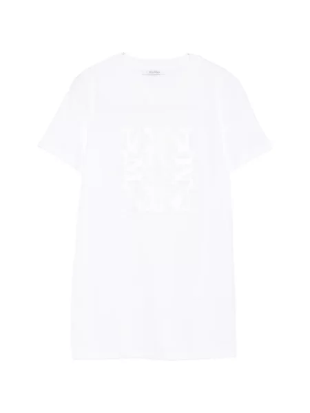 Tricou Max Mara cu autograf alb