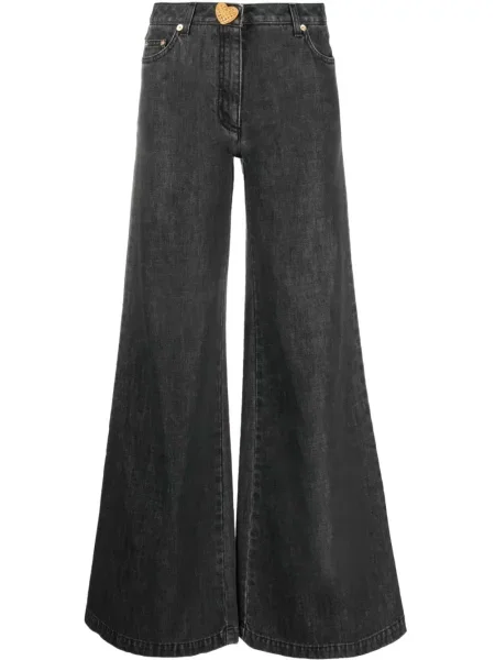 Blugi evazați Moschino evazate negru