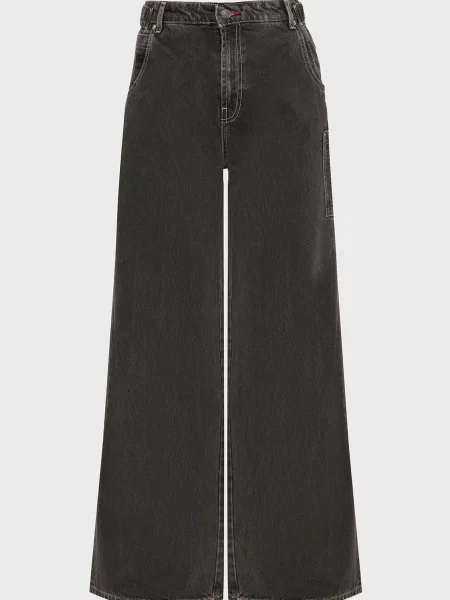 Широкие джинсы Tommy Jeans черные